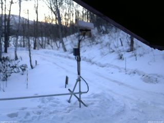 長野県菅平高原 ゆたか山荘 南側 2026/03/08 06:15