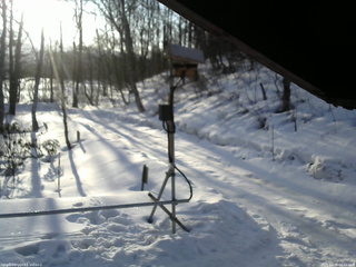 長野県菅平高原 ゆたか山荘 南側 2026/03/08 06:45