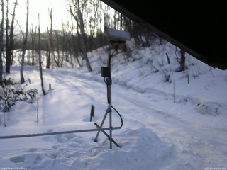 長野県菅平高原 ゆたか山荘 南側 2026/03/08 07:00