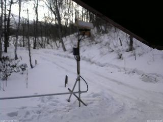 長野県菅平高原 ゆたか山荘 南側 2026/03/08 08:15