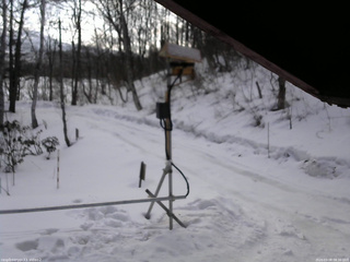 長野県菅平高原 ゆたか山荘 南側 2026/03/08 08:30