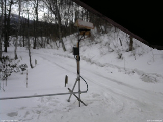 長野県菅平高原 ゆたか山荘 南側 2026/03/08 09:00