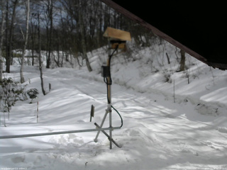 長野県菅平高原 ゆたか山荘 南側 2026/03/08 12:30