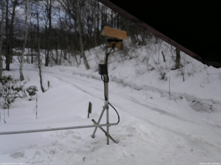長野県菅平高原 ゆたか山荘 南側 2026/03/08 12:45