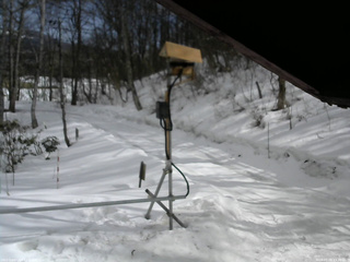 長野県菅平高原 ゆたか山荘 南側 2026/03/08 13:30