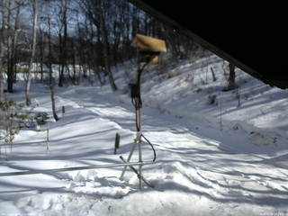 長野県菅平高原 ゆたか山荘 南側 2026/03/08 14:15