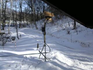 長野県菅平高原 ゆたか山荘 南側 2026/03/08 15:00