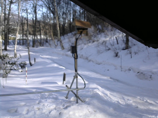 長野県菅平高原 ゆたか山荘 南側 2026/03/08 15:15