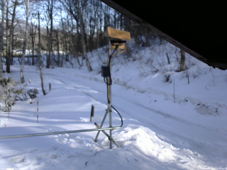 長野県菅平高原 ゆたか山荘 南側 2026/03/08 15:45