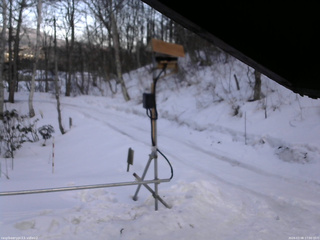 長野県菅平高原 ゆたか山荘 南側 2026/03/08 17:00
