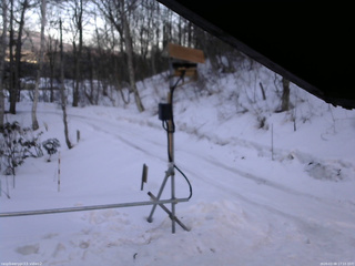長野県菅平高原 ゆたか山荘 南側 2026/03/08 17:15