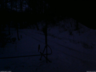 長野県菅平高原 ゆたか山荘 南側 2026/03/08 18:15