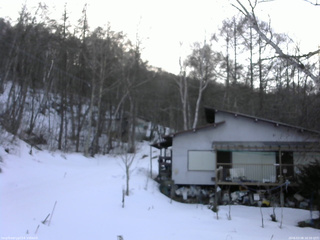 長野県菅平高原 ゆたか山荘 西側(坂上) 2026/03/08 16:30