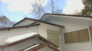 長野県菅平高原 ゆたか山荘 駐車場奥 2026/03/08 11:45