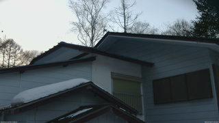 長野県菅平高原 ゆたか山荘 駐車場奥 2026/03/08 17:45