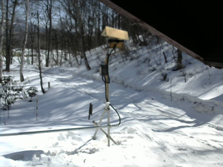 長野県菅平高原 ゆたか山荘 南側 2026/03/09 11:45