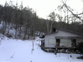 長野県菅平高原 ゆたか山荘 西側(坂上) 2026/03/09 17:15