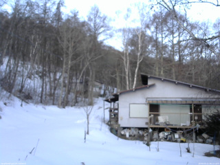 長野県菅平高原 ゆたか山荘 西側(坂上) 2026/03/11 06:15