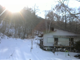 長野県菅平高原 ゆたか山荘 西側(坂上) 2026/03/11 15:45
