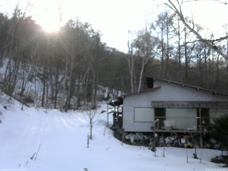 長野県菅平高原 ゆたか山荘 西側(坂上) 2026/03/11 16:00