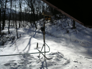 長野県菅平高原 ゆたか山荘 南側 2026/03/12 08:00