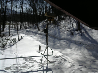 長野県菅平高原 ゆたか山荘 南側 2026/03/12 08:45