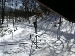 長野県菅平高原 ゆたか山荘 南側 2026/03/12 09:45