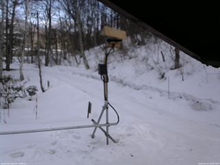 長野県菅平高原 ゆたか山荘 南側 2026/03/12 16:00