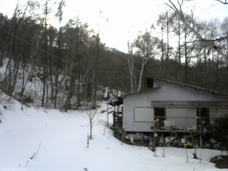 長野県菅平高原 ゆたか山荘 西側(坂上) 2026/03/12 16:15