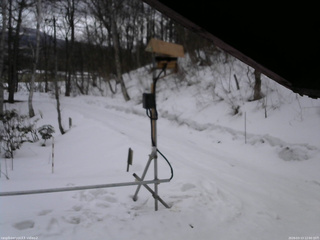 長野県菅平高原 ゆたか山荘 南側 2026/03/13 12:00