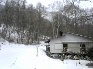 長野県菅平高原 ゆたか山荘 西側(坂上) 2026/03/13 07:15
