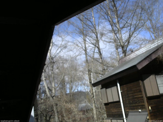 長野県菅平高原 ゆたか山荘 北側 2026/03/14 14:15