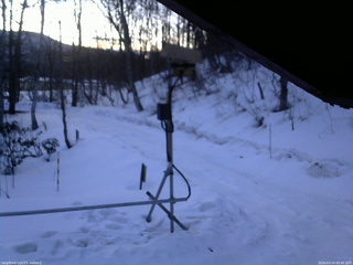 長野県菅平高原 ゆたか山荘 南側 2026/03/14 05:45