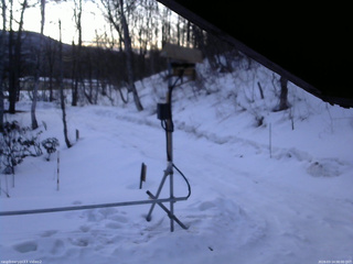 長野県菅平高原 ゆたか山荘 南側 2026/03/14 06:00