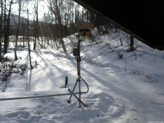 長野県菅平高原 ゆたか山荘 南側 2026/03/14 07:15