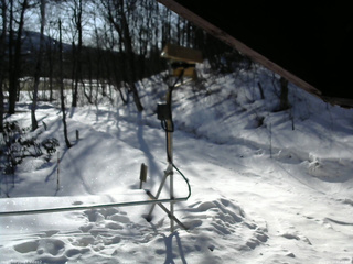 長野県菅平高原 ゆたか山荘 南側 2026/03/14 07:45