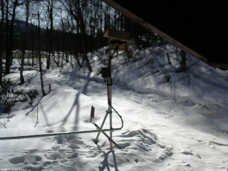 長野県菅平高原 ゆたか山荘 南側 2026/03/14 08:00