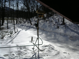 長野県菅平高原 ゆたか山荘 南側 2026/03/14 08:30