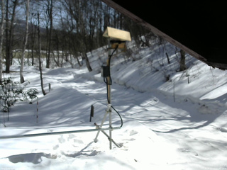 長野県菅平高原 ゆたか山荘 南側 2026/03/14 11:45