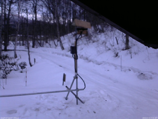 長野県菅平高原 ゆたか山荘 南側 2026/03/14 17:45