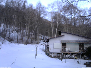 長野県菅平高原 ゆたか山荘 西側(坂上) 2026/03/14 06:00