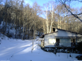 長野県菅平高原 ゆたか山荘 西側(坂上) 2026/03/14 06:30