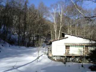 長野県菅平高原 ゆたか山荘 西側(坂上) 2026/03/14 07:00