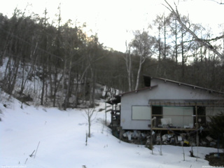 長野県菅平高原 ゆたか山荘 西側(坂上) 2026/03/14 16:30