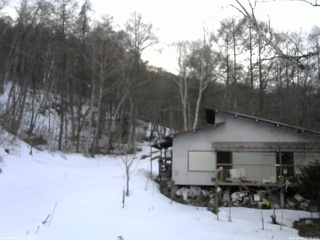 長野県菅平高原 ゆたか山荘 西側(坂上) 2026/03/14 17:00