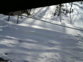 長野県菅平高原 ゆたか山荘 駐車場 2026/03/14 07:15