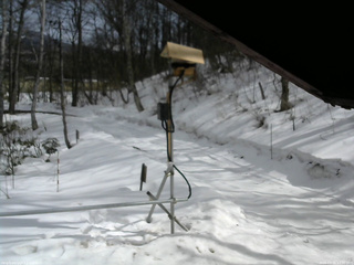 長野県菅平高原 ゆたか山荘 南側 2026/03/15 13:00