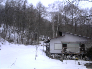 長野県菅平高原 ゆたか山荘 西側(坂上) 2026/03/15 06:15