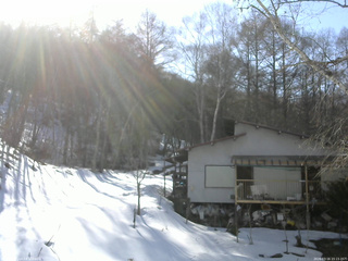 長野県菅平高原 ゆたか山荘 西側(坂上) 2026/03/16 15:15