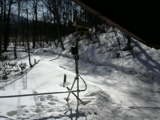 長野県菅平高原 ゆたか山荘 南側 2026/03/17 08:45